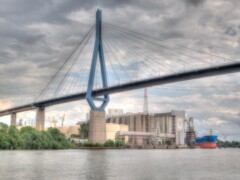 Köhlbrandbrücke Hamburg Germany Köhlbrandbrücke Hamburg Germany