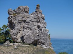 Jungfrun, Lickershamn, Gotland, Sweden Jungfrun, Lickershamn, Gotland, Sweden