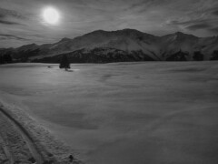 This picture was taken near the Swiss city Lenzerheide on the mountain Churer Joch This picture was taken near the Swiss city Lenzerheide on the mountain Churer Joch